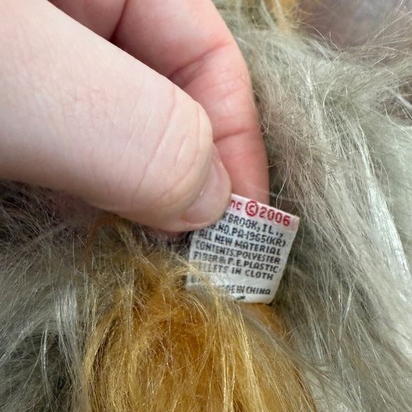 Ty Classic Misty Floppy Hairy Soft Plush Yorkie Dog 12" Long 2006 - Picture 9 of 9